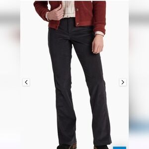 KÜHL Lydia™ Cord Pant - Black - Size 4- Straight Fit Flared Hem